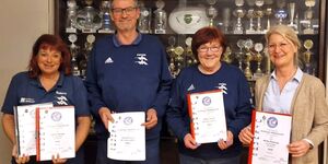 Sabine Reinke,Harald & Helga Struck, Birthe Petersen