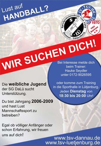 Frauen Handball - DaLü -Lütjenburg