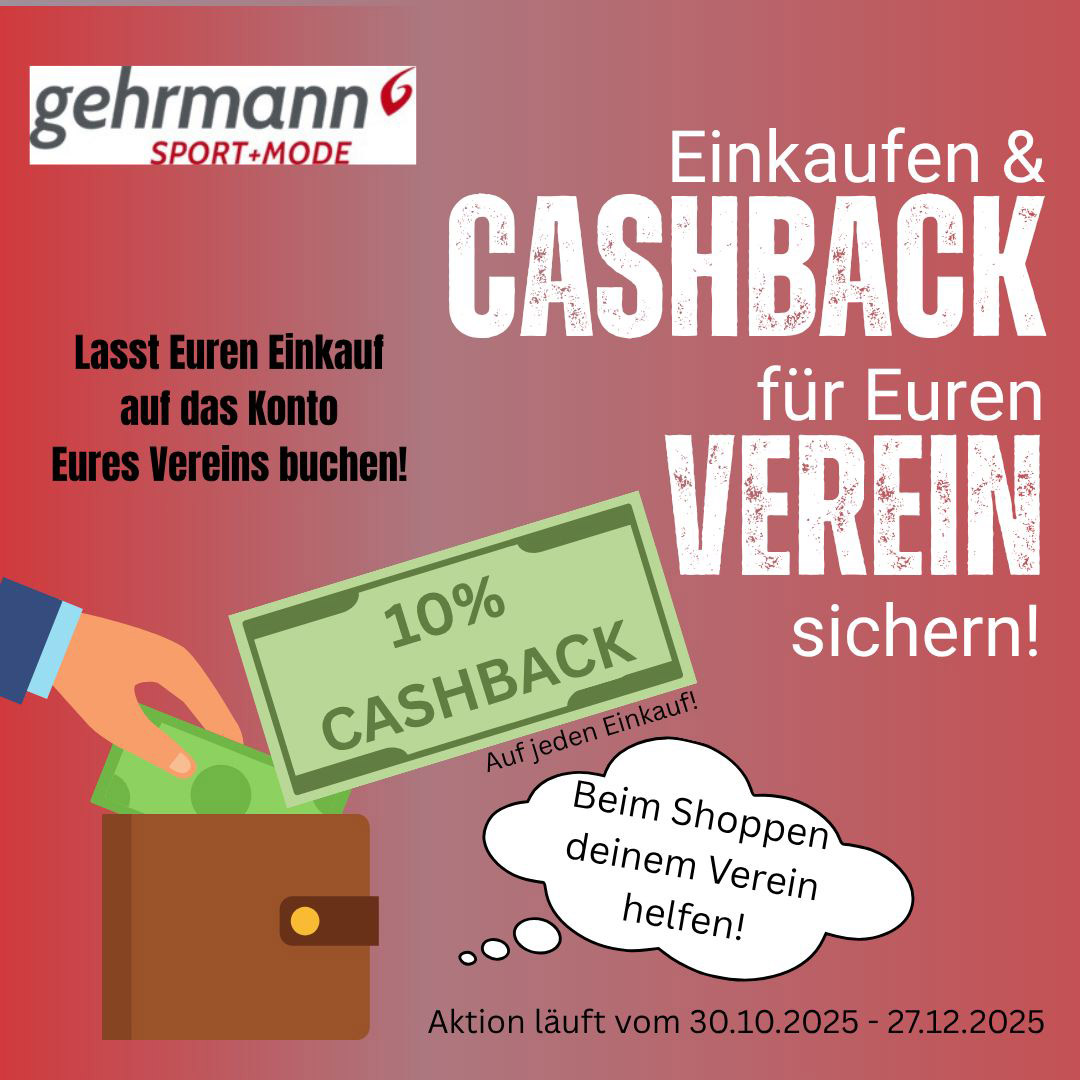 10% Cashback bei Einkauf für den TSV-Lütjenburg